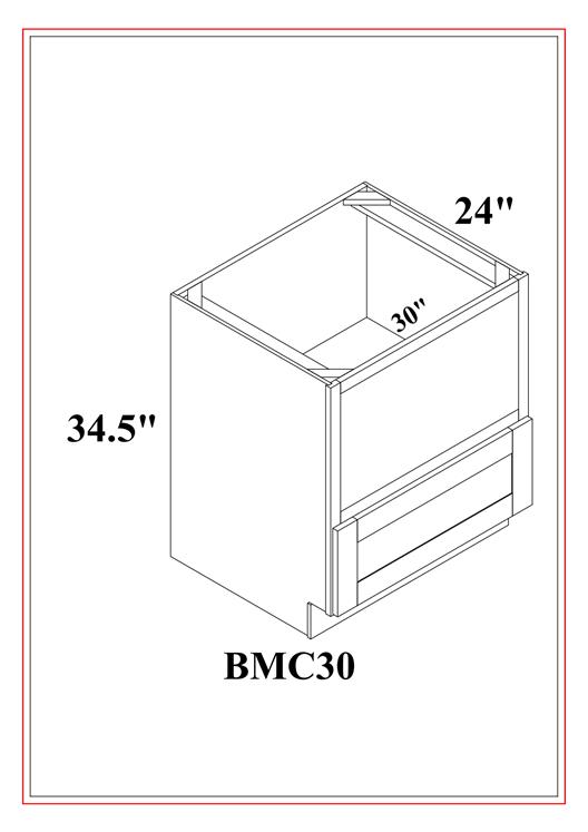 MICROWAVE BASE – Shaker White