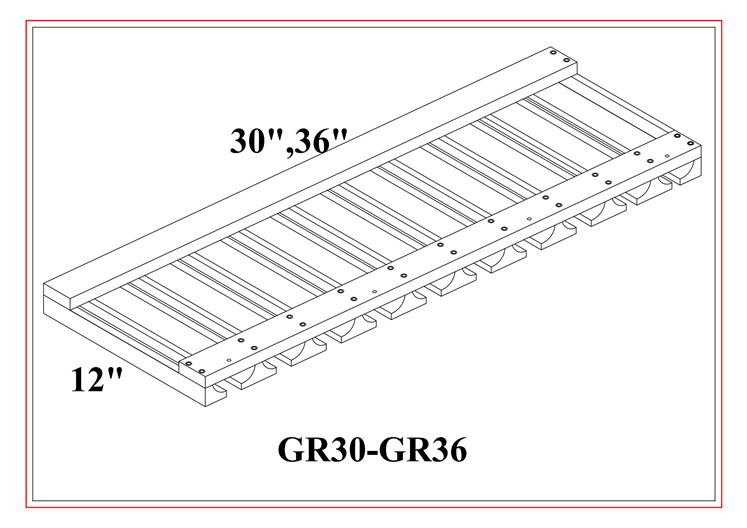 Glass Rack – Shaker White