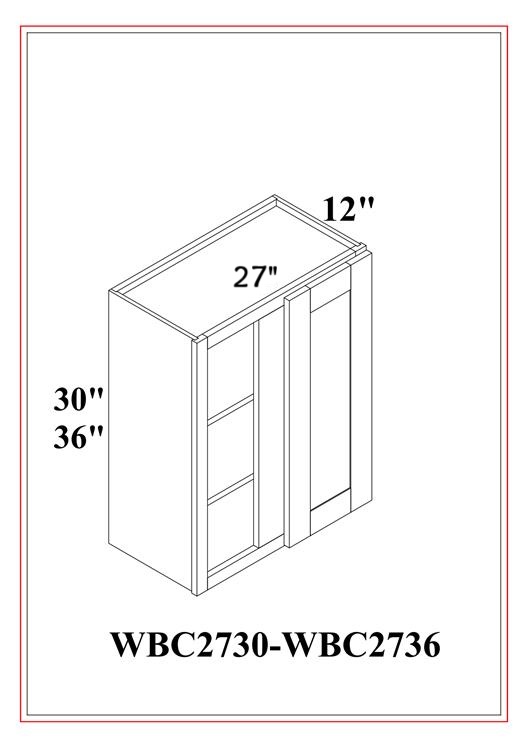 WALL BLIND CABINETS – Shaker White